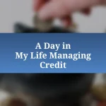 A Day in My Life Managing Credit